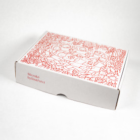 Dárková krabička – červená